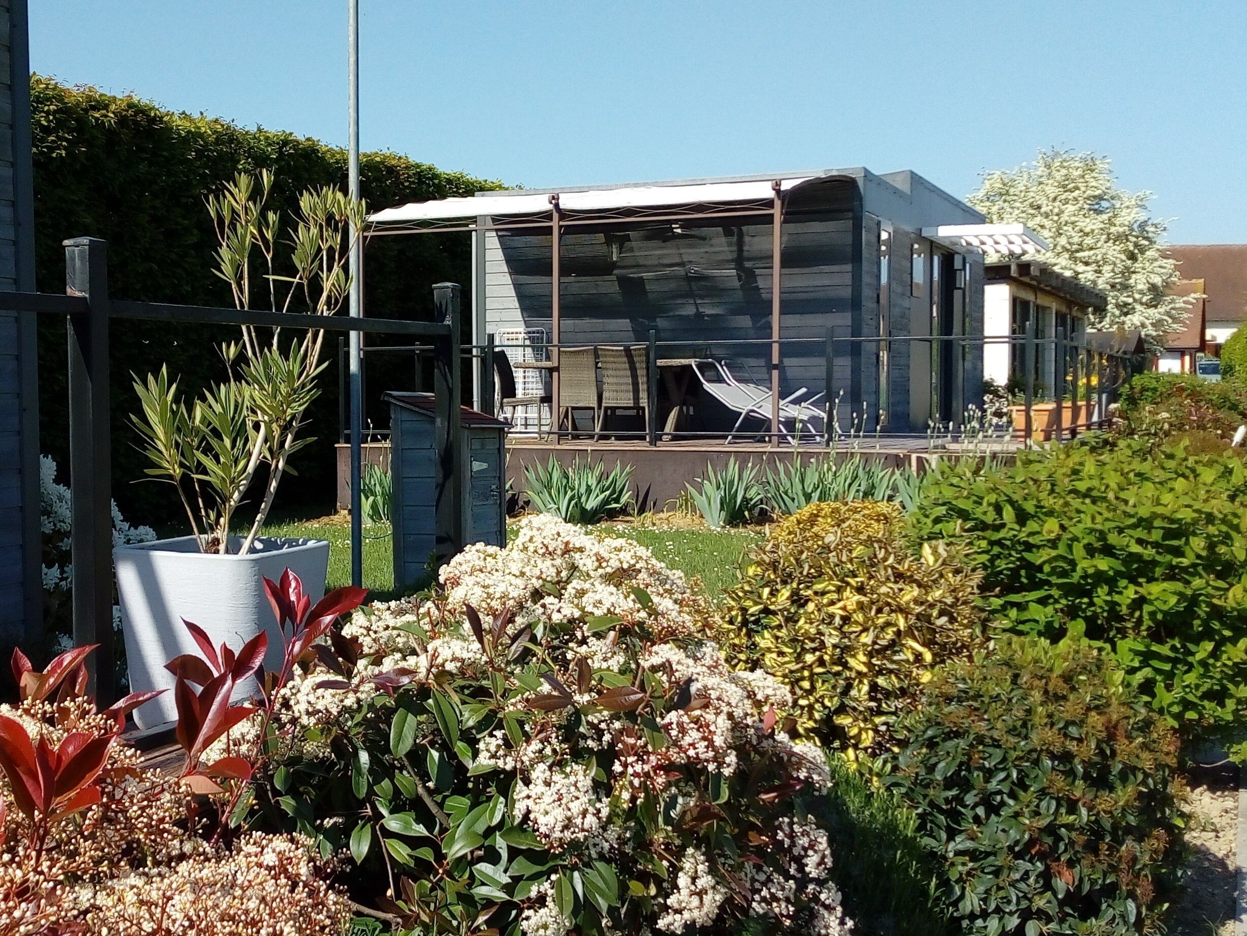 Uitzicht vanuit accommodatie