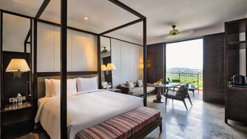 Premium Room, 1 King Bed, River View (with Veranda) | 1 bedroom, premium bedding, minibar, in-room safe
