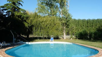 Seasonal outdoor pool