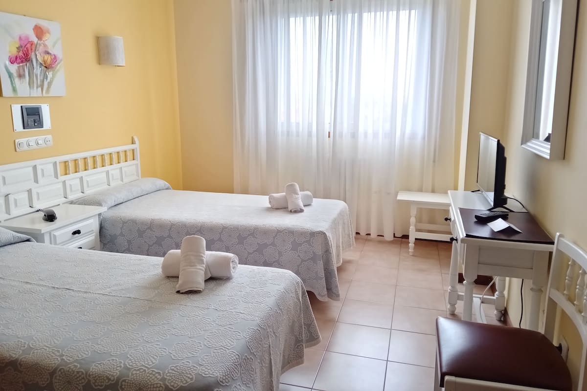 Double or Twin Room | 1 bedroom, desk, blackout curtains, free cots/infant beds
