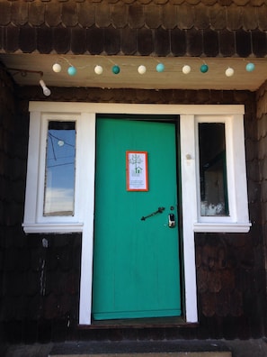 Entrée de l’hébergement