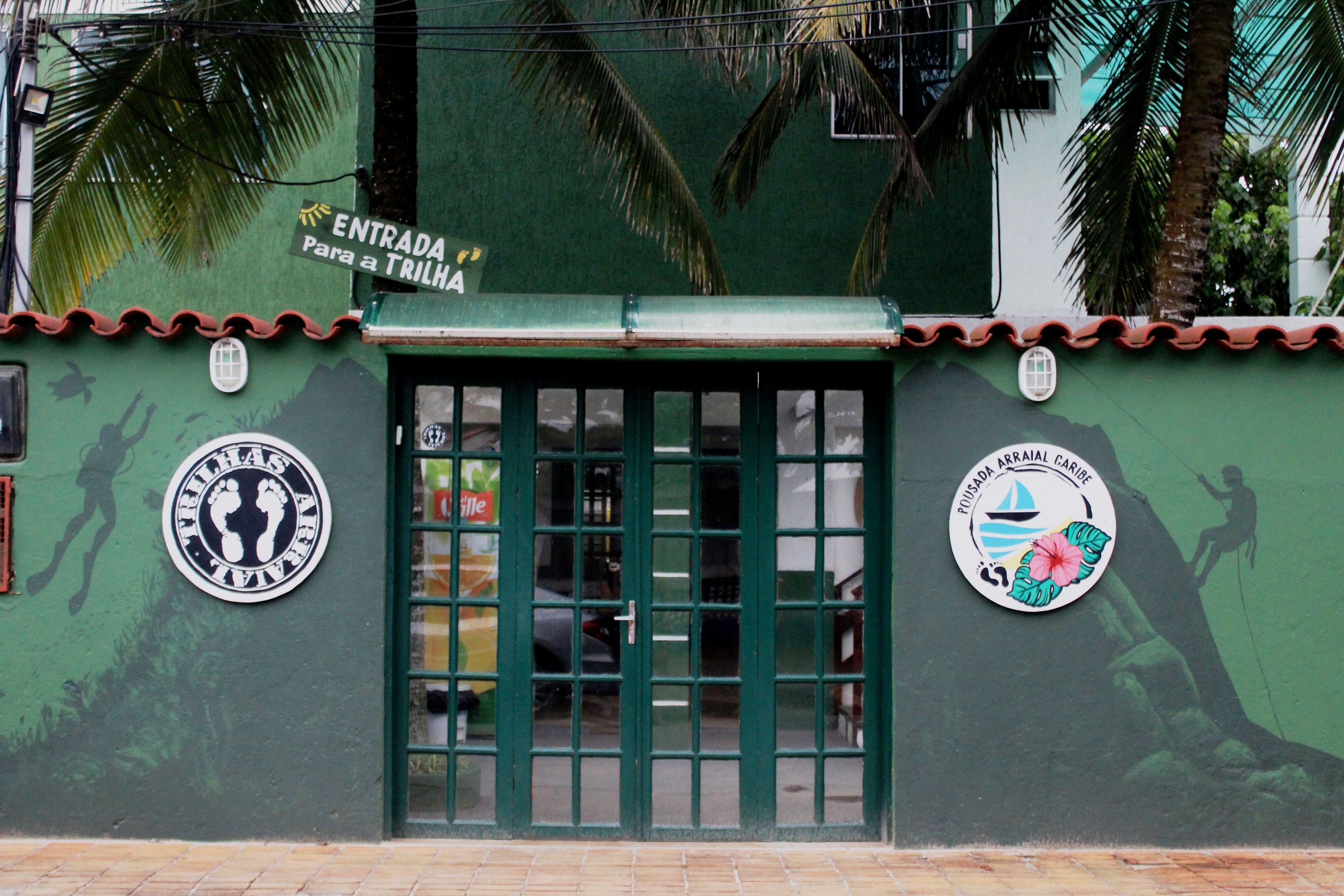 Fassade der Unterkunft