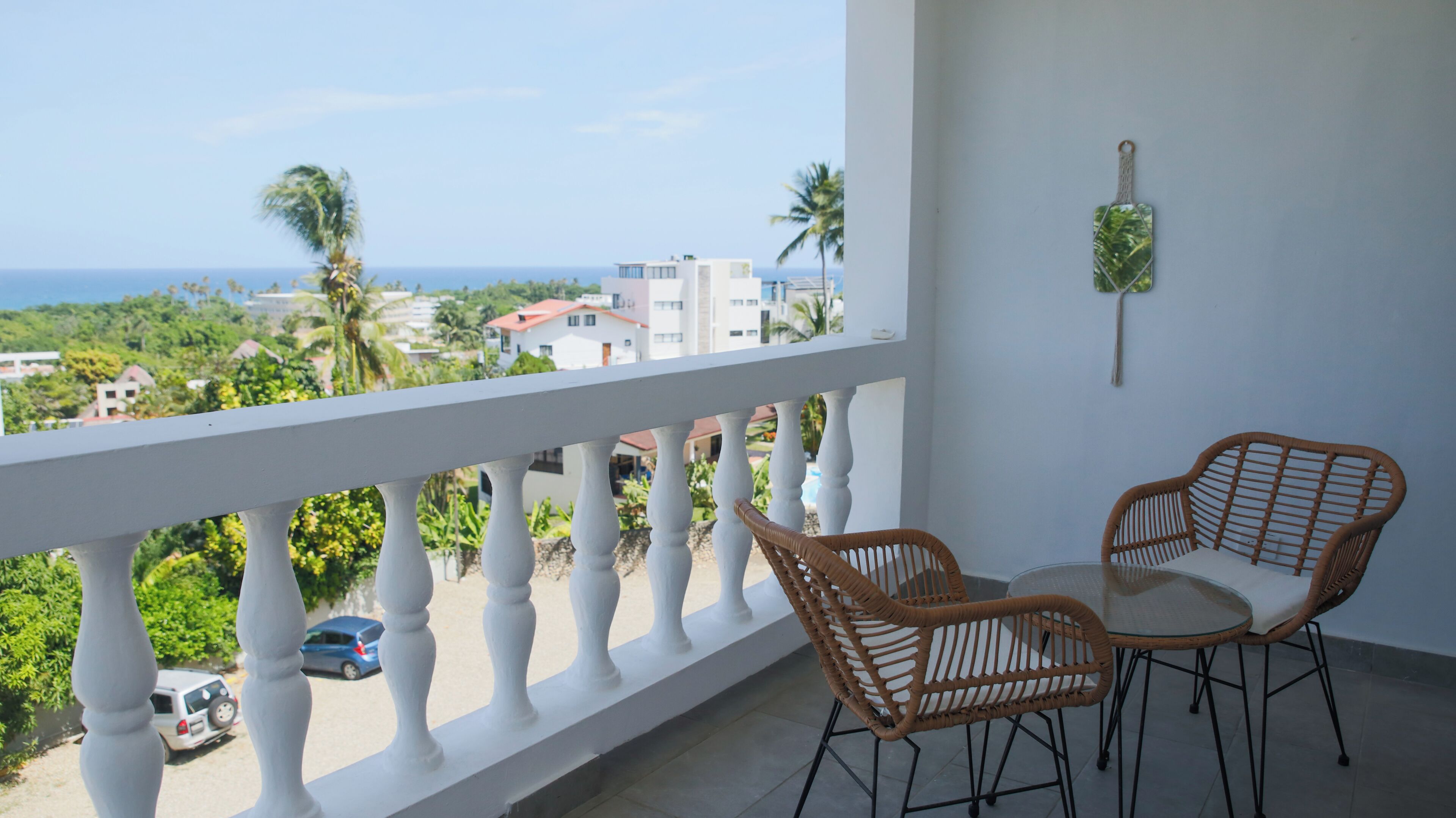 Deluxe Double Apartment Ocean View | Terrace/patio