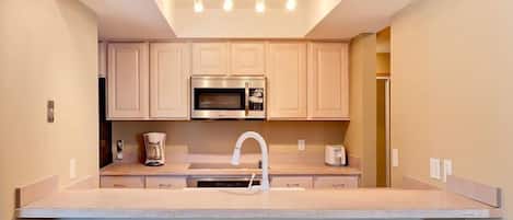 經典公寓, 多張床, 可使用泳池 | 私人廚房 | 雪櫃、微波爐、焗爐、爐具