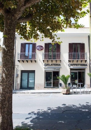 Fassade der Unterkunft