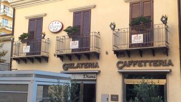 Fassade der Unterkunft