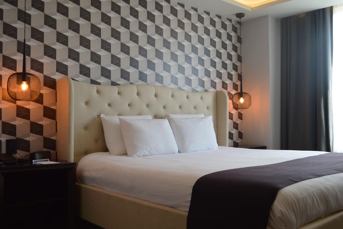 1 habitación, ropa de cama de alta calidad y colchones con pillow-top