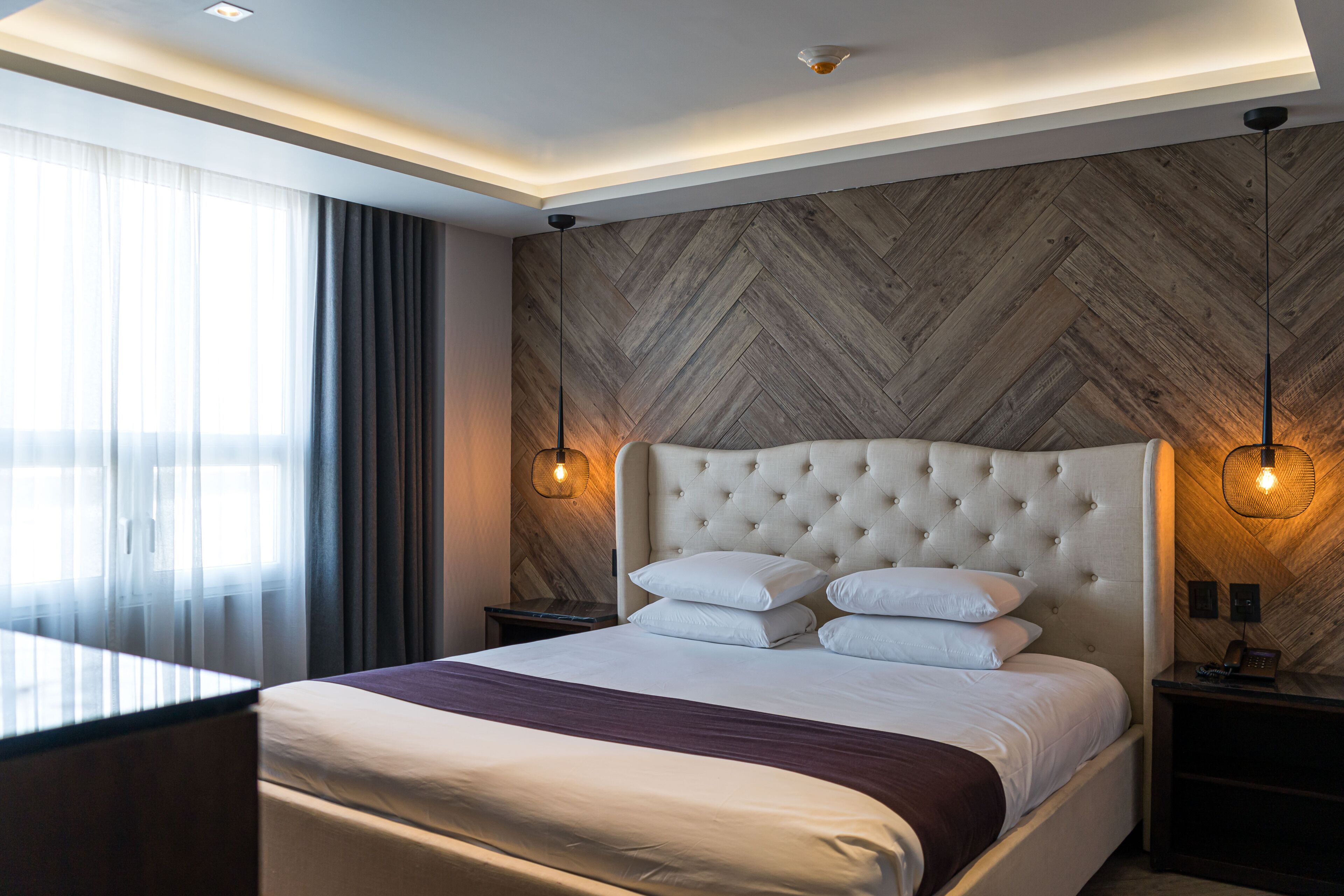 Ropa de cama de alta calidad y colchones con pillow-top 