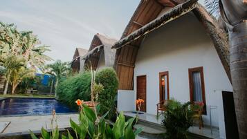 Family Room, 1 Bedroom, Pool Access, Pool View | Terrace/patio