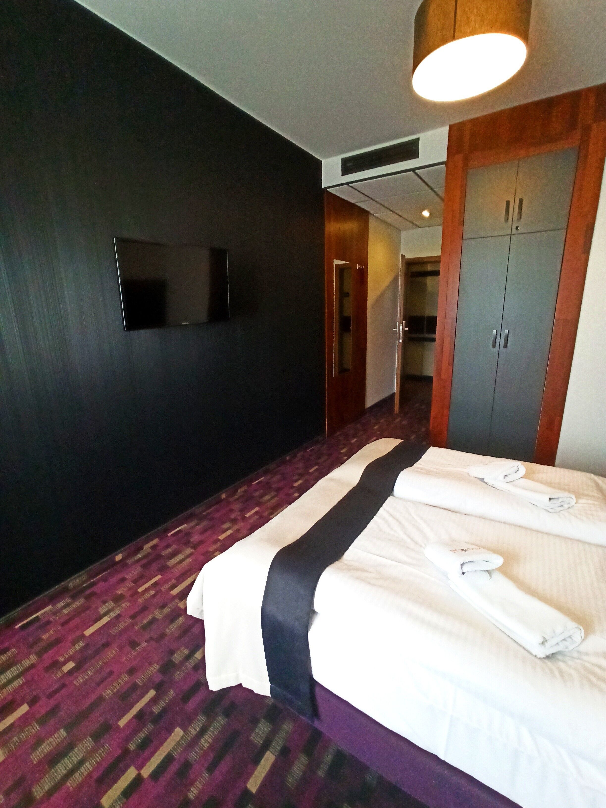 business double room, 1 double bed | desk, iron/ironing board, free cots/infant beds, rollaway beds