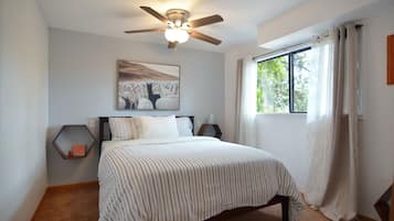 2 quartos, camas com colchões de espuma com sistema de memória