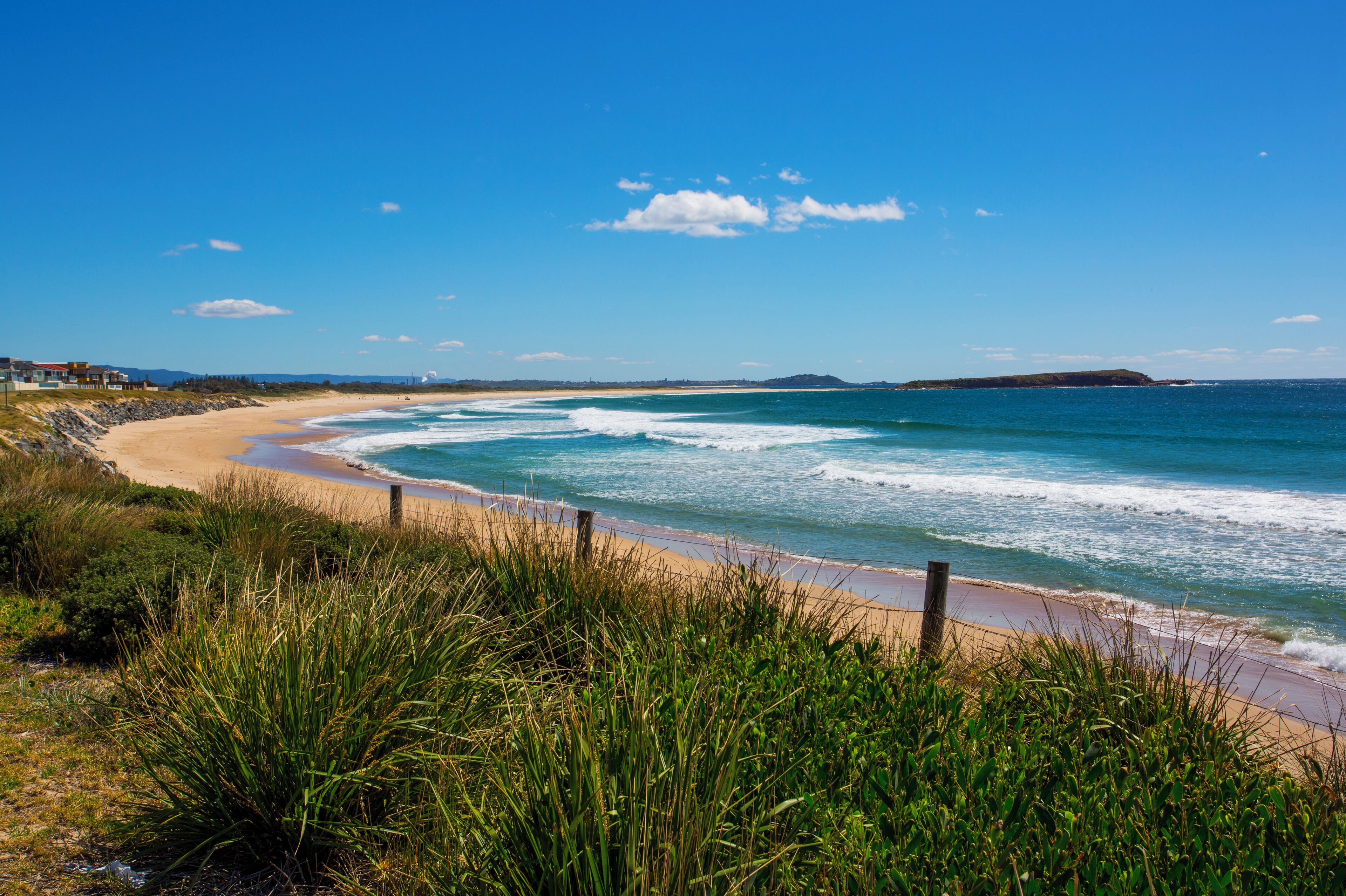 在海滩、沙滩毛巾