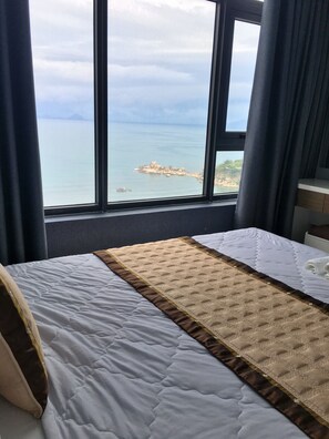 Family Apartment, 2 Bedrooms | 2 bedrooms, minibar, desk, iron/ironing board - Seaview Front Apartment (Nha Trang)