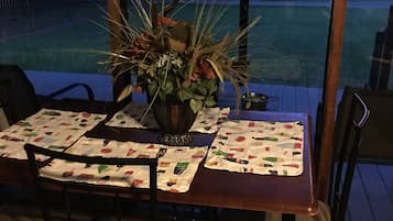 Outdoor dining