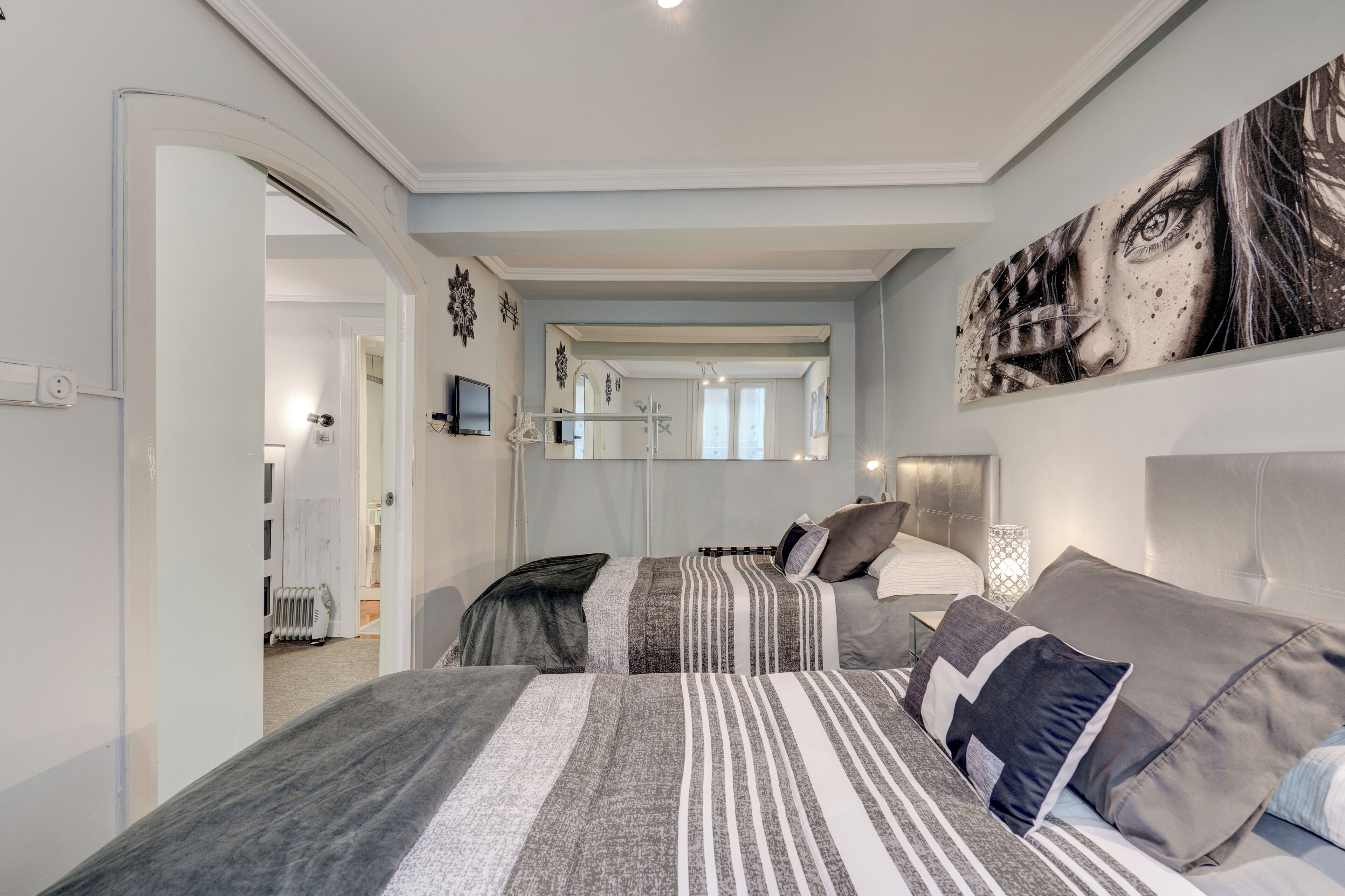 2 Schlafzimmer, Bügeleisen/Bügelbrett, kostenloses WLAN, Bettwäsche