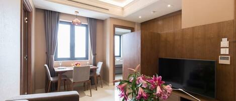 Apartment, 1 Schlafzimmer | Wohnbereich