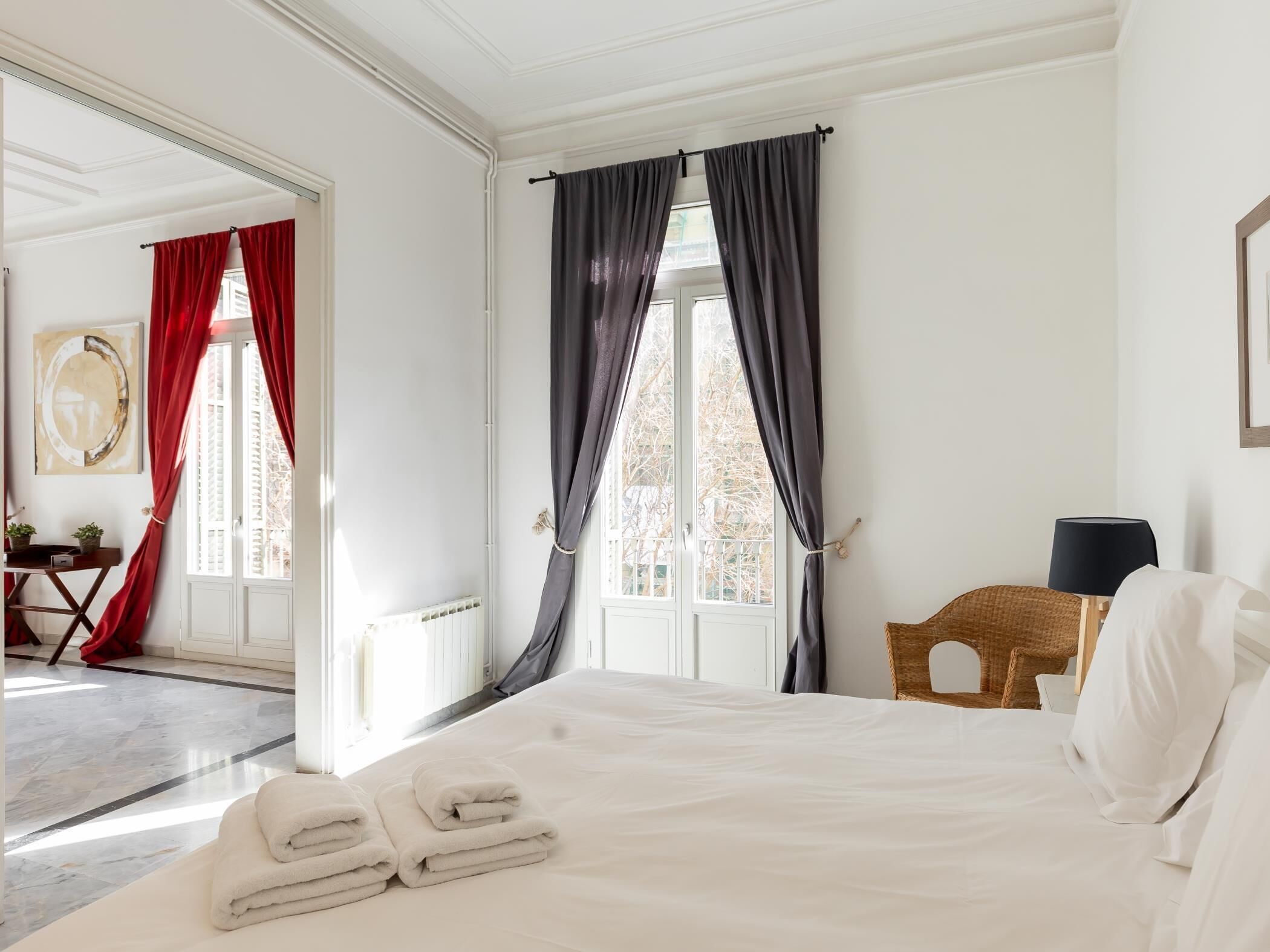 2 Schlafzimmer, Bügeleisen/Bügelbrett, Internetzugang, Bettwäsche