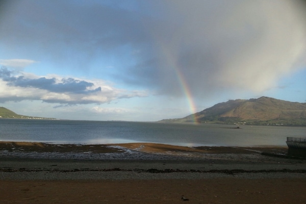 rainbow on the bay