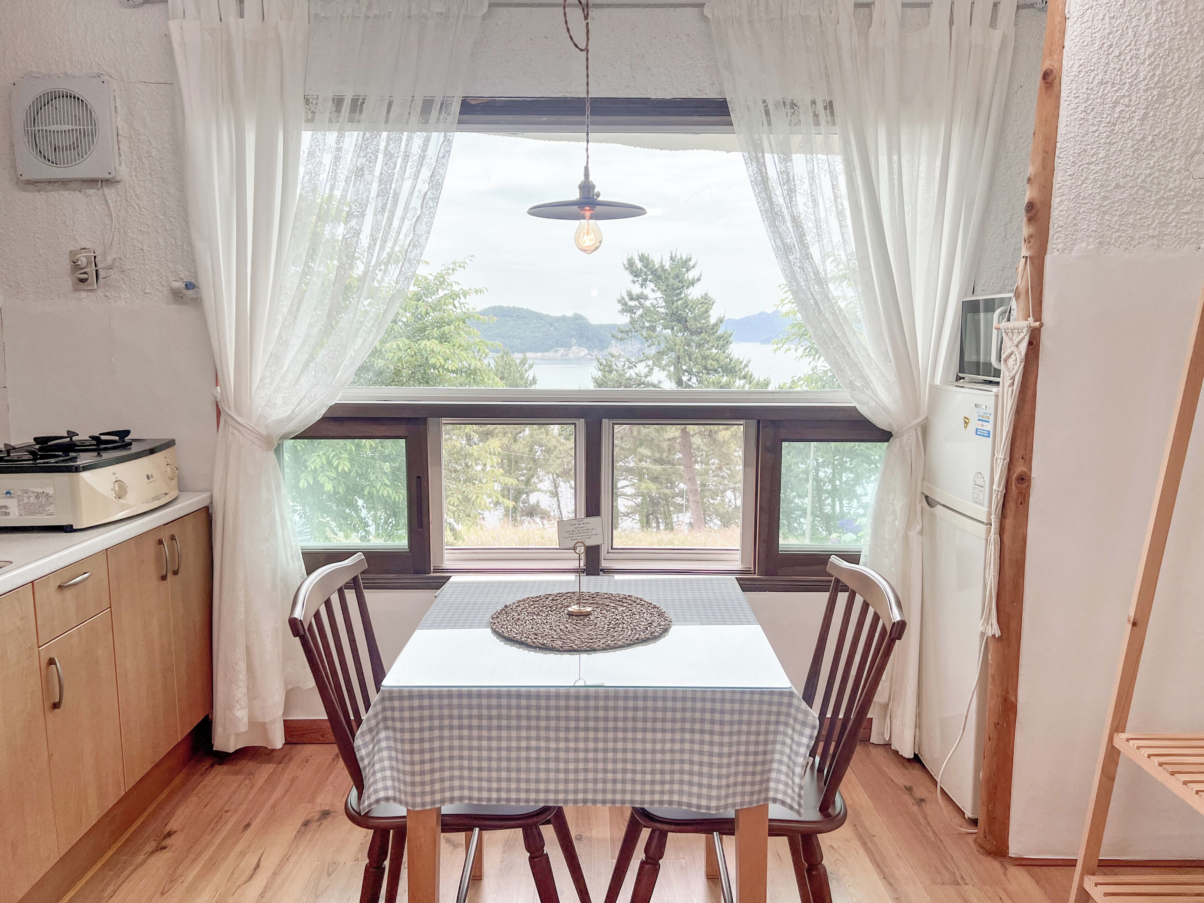 Double Room (Sea) | Blackout drapes, iron/ironing board, free WiFi, bed sheets