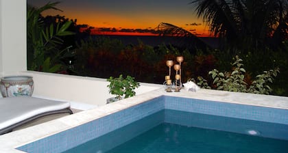 luxury apartment with plunge pool, (sole use) terrace and sea views