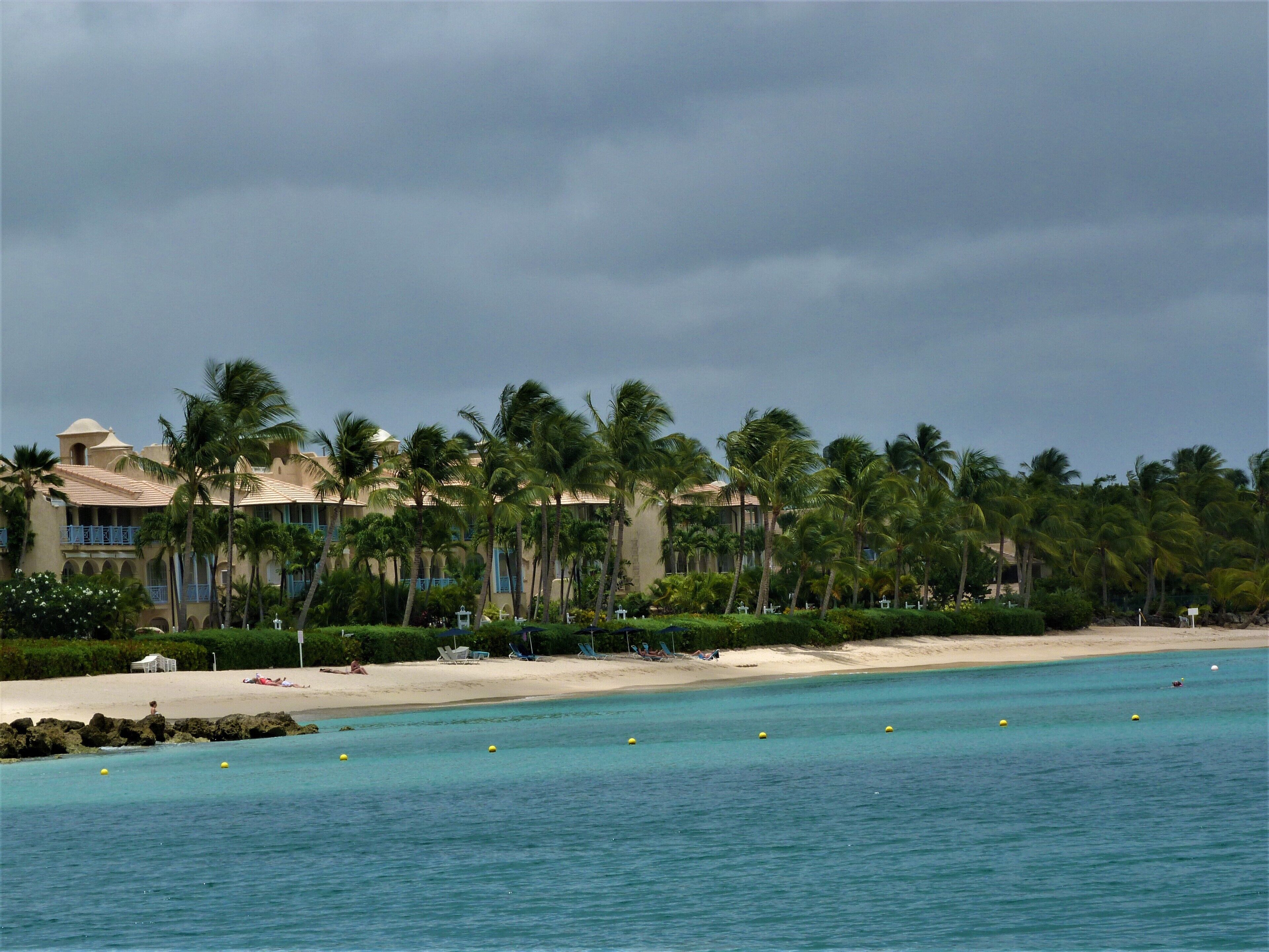 Plage à proximité, chaises longues, serviettes de plage