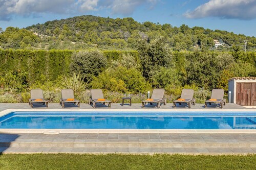 FAMILY VILLA WITH POOL IN POLLENSA, MALLORCA - Nature and Relaxation