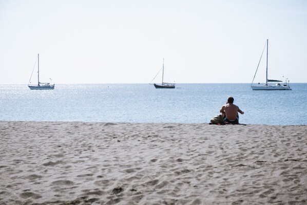 A la platja
