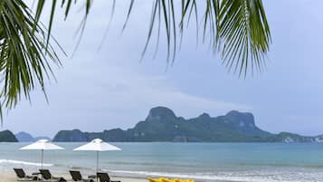 Private beach