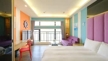 Double Room, City View | Blackout drapes, soundproofing, rollaway beds, free WiFi