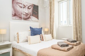 1 Schlafzimmer, Bügeleisen/Bügelbrett, kostenloses WLAN, Bettwäsche