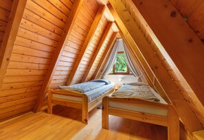 2 habitaciones y ropa de cama