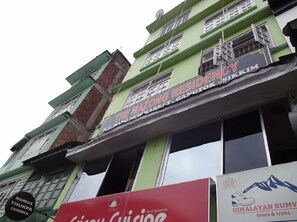 Fachada del alojamiento