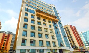 Voorkant van accommodatie