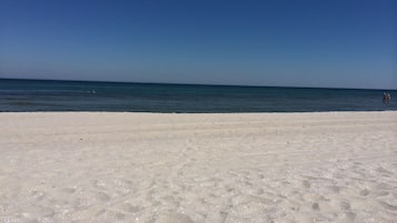 Una spiaggia nelle vicinanze