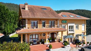 Voorkant van accommodatie