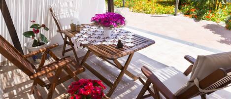 Vila Deluks, 1 kamar tidur | Teras/patio