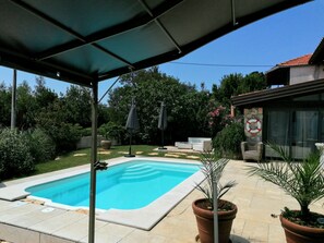 Alberca al aire libre 