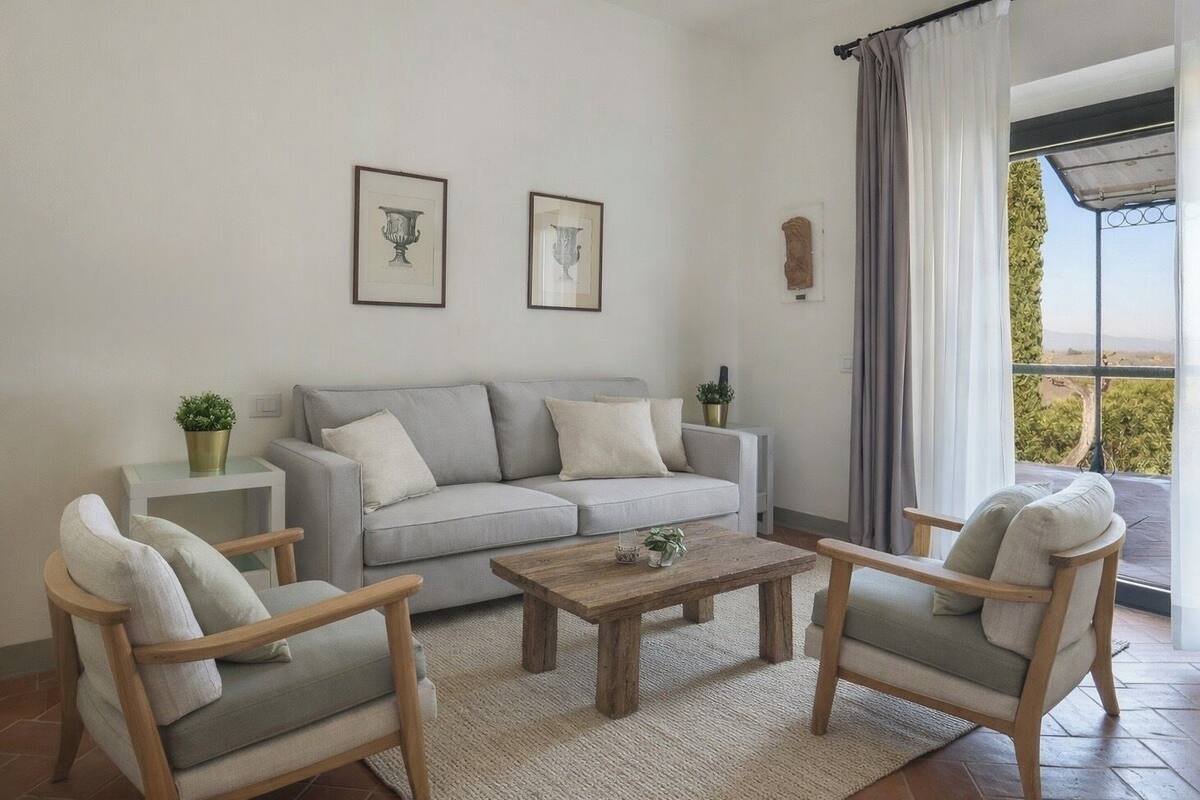 Superior Suite, Ground Floor (Olivi) | Living area | Flat-screen TV