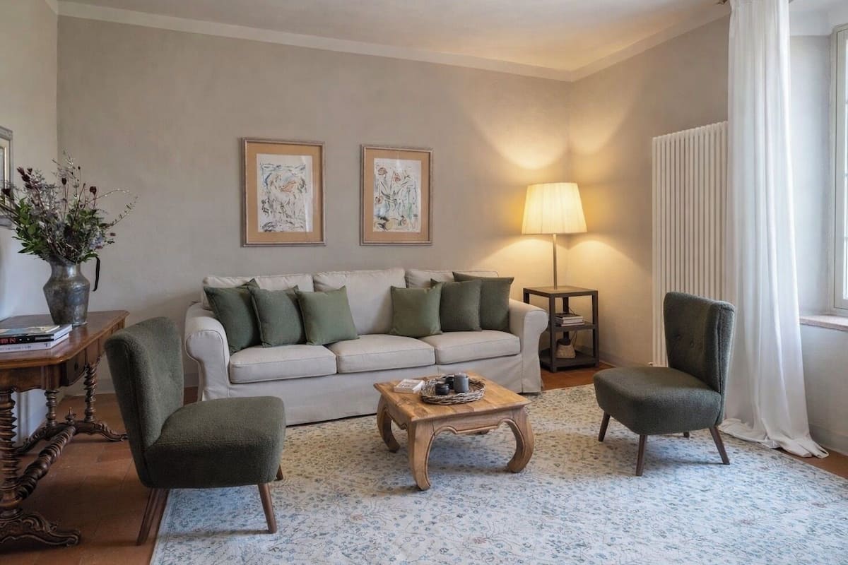 Family Suite, 2 Bedrooms (Fattore ) | Living area | Flat-screen TV