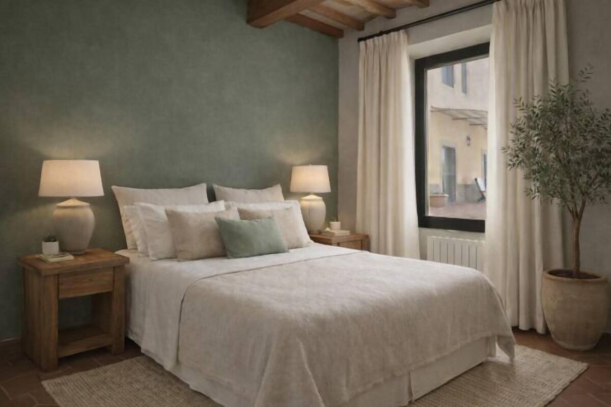 Hypo-allergenic bedding, down comforters, free WiFi, bed sheets