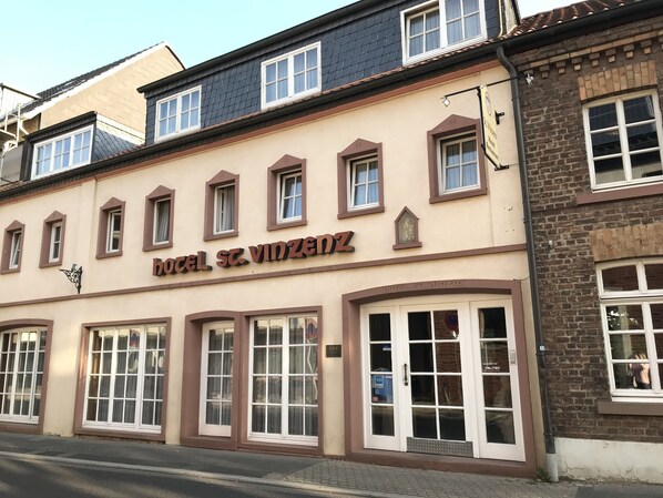 Voorkant van accommodatie