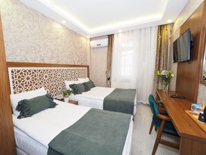 Standard-Zweibettzimmer | Hochwertige Bettwaren, schallisolierte Zimmer, kostenloses WLAN