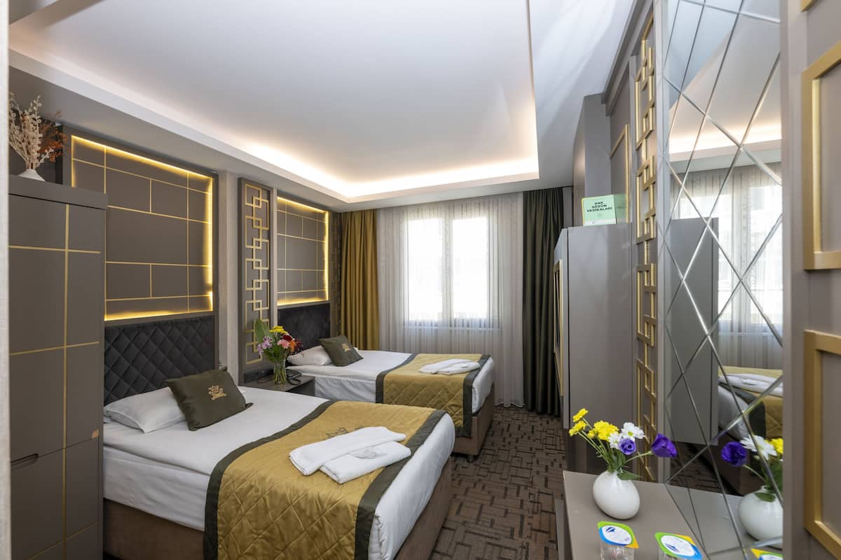 Deluxe Twin kamer | 1 slaapkamer, luxe beddengoed, geluiddichte muren, gratis wifi