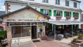 Voorkant van accommodatie