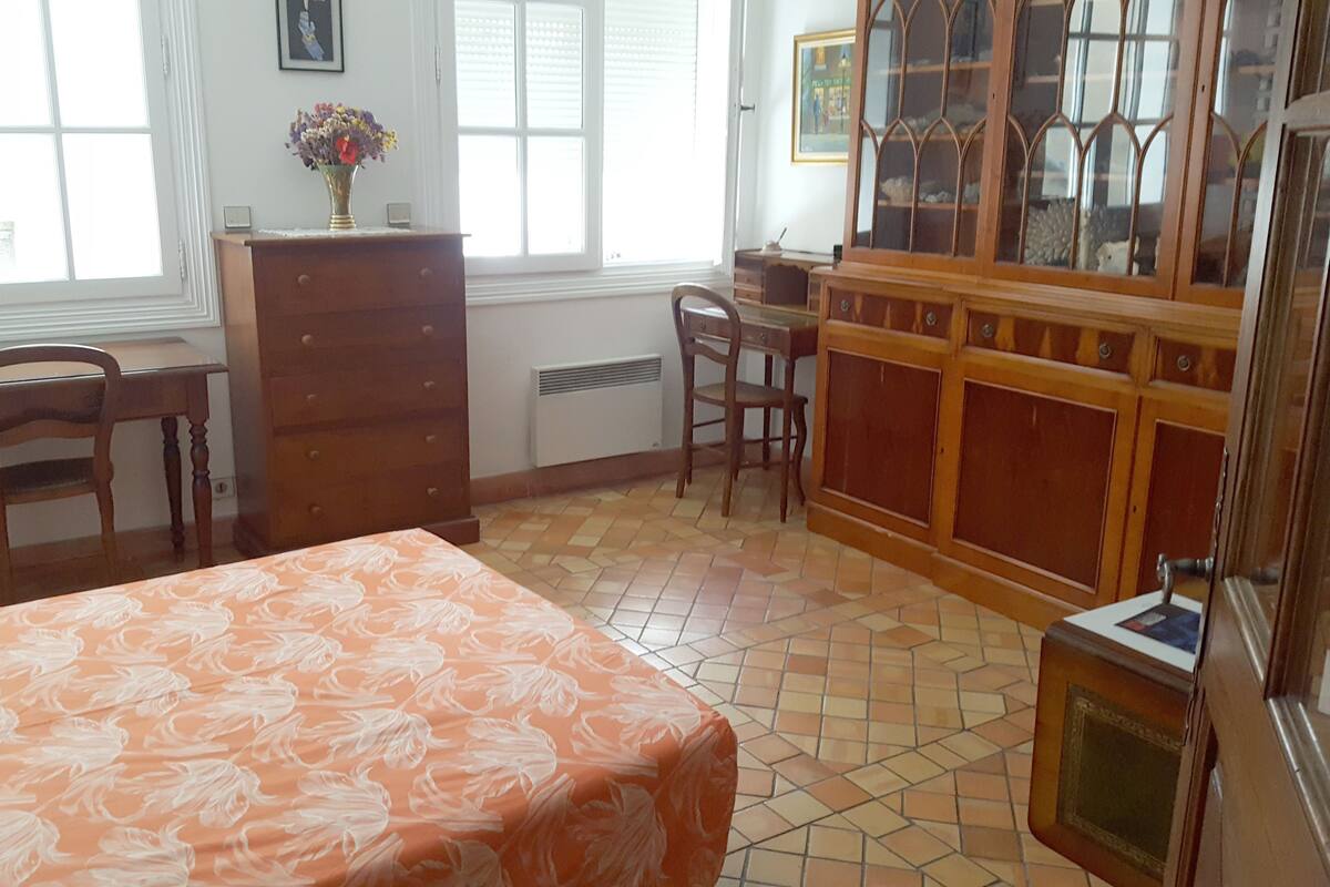 Individually decorated, individually furnished, desk, blackout curtains