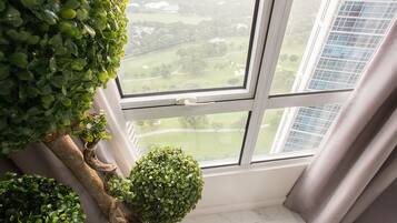 Family Apartment, 2 Bedrooms, Park View | Free minibar, in-room safe, desk, soundproofing