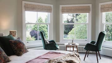 Double Room, Ensuite, Garden View (Welsh)