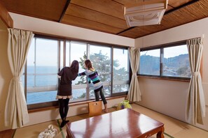 Traditional-Zimmer, Meerblick (Japanese Style)