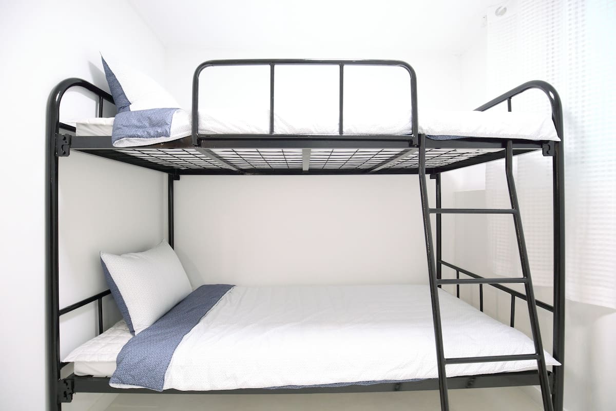Shared Dormitory, Women only (2 persons) | Premium bedding, laptop workspace, soundproofing, iron/ironing board