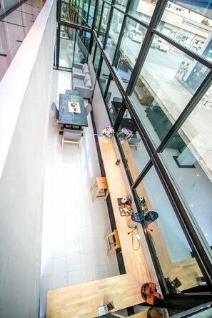 Dobbeltrom – standard, 1 queensize-seng, ikke-røyk, byutsikt | Utsikt fra balkong